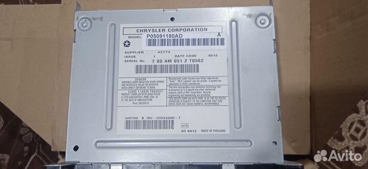 Штатная магнитола джипа гранд черокки вк 2