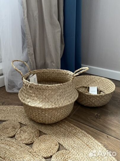 Корзина плетеная IKEA