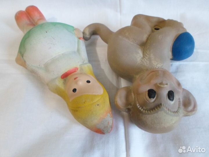 Игрушки резиновые СССР