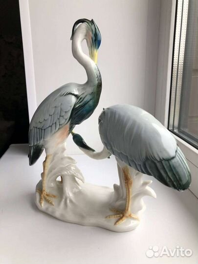 Две цапли, Karl ENS, Германия, 1920-30 гг