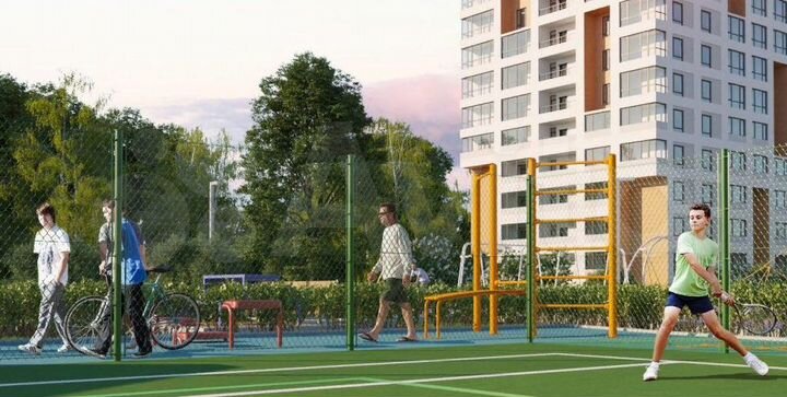 3-к. квартира, 86,9 м², 2/16 эт.