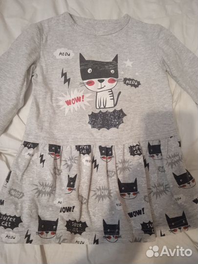 Платье для девочки 92