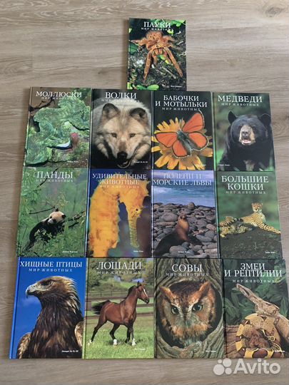 Серия книг о животных