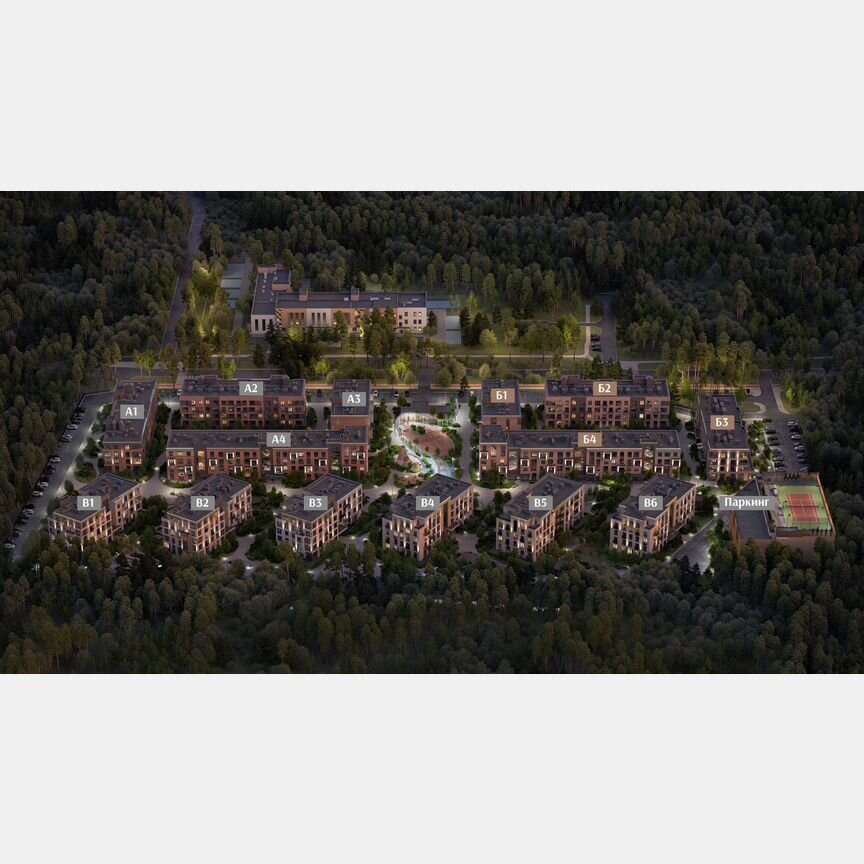 3-к. квартира, 85,1 м², 4/4 эт.