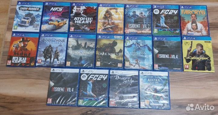 Игры ps4, ps5