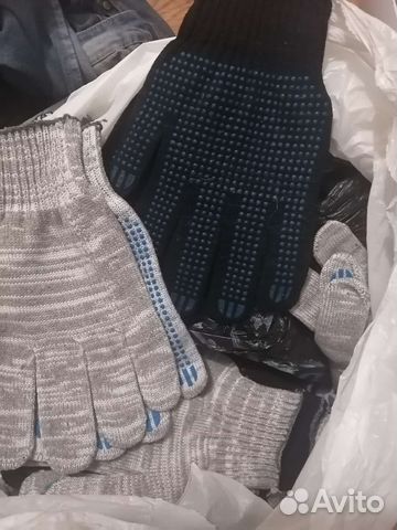 Перчатки тканевые