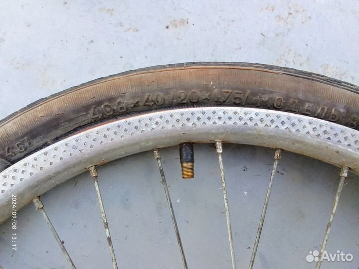 Колеса от раскладного велосипеда аист