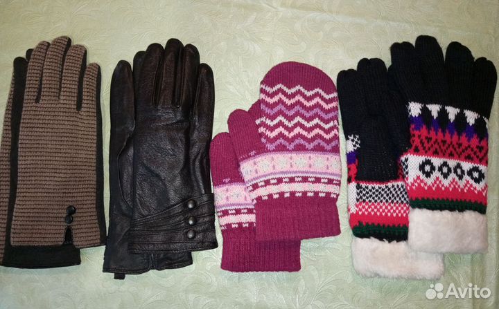 Перчатки и варежки новые