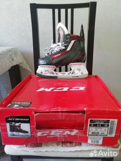 Коньки CCM jetspeed JR(4,5EE)