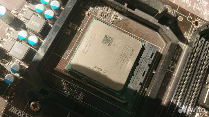 Материнская плата с процессором AMD FX