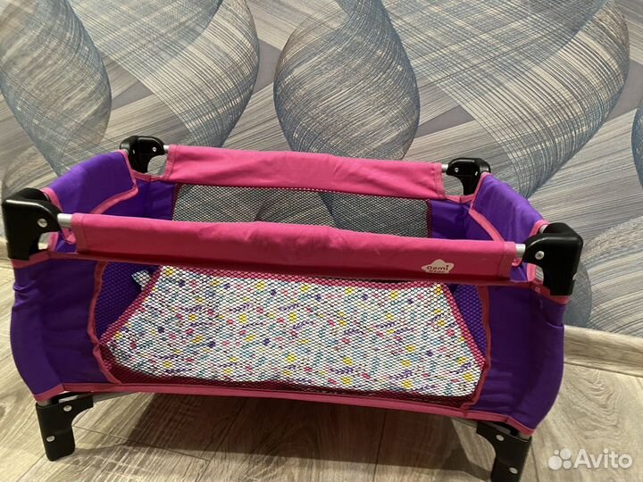 Кровать-манеж для куклы Demi Star