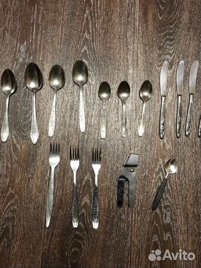 Ложки вилки ножи (нержавейка СССР)
