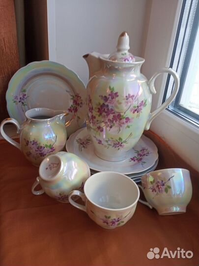 Сервизы чайные фарфор остатки СССР