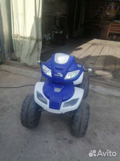 Детский квадроцикл на аккумуляторе бу