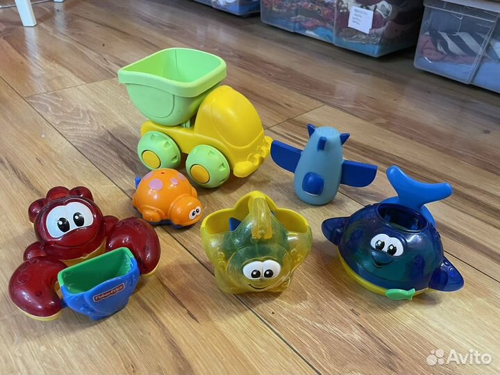 Игрушки для ванной