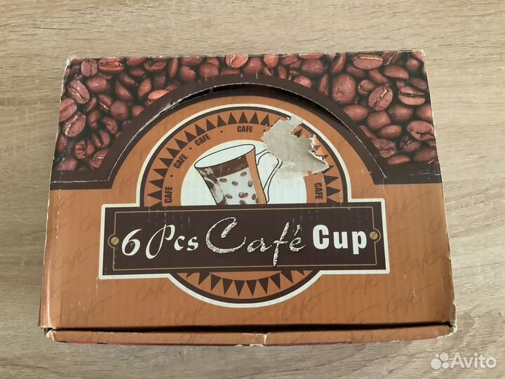 Набор кофейных чашек (6 штук)