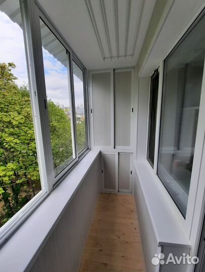 Остекление балкона и установка пластиковых окон