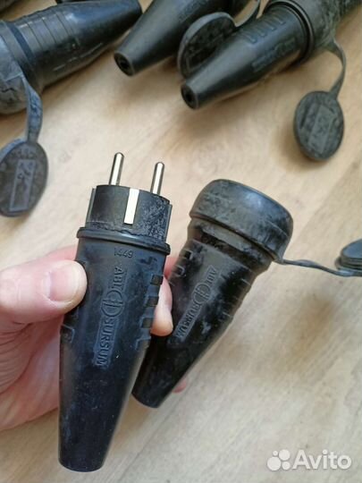 Вилка розетка каучук ABL sursum IP44