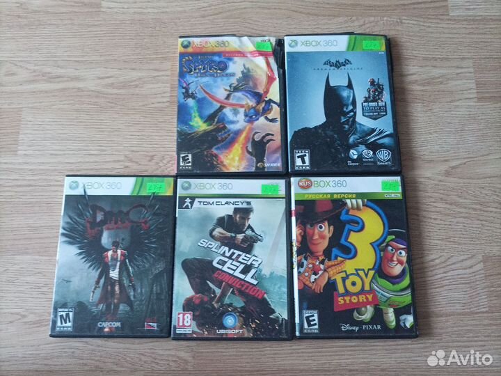 Диски на xbox 360