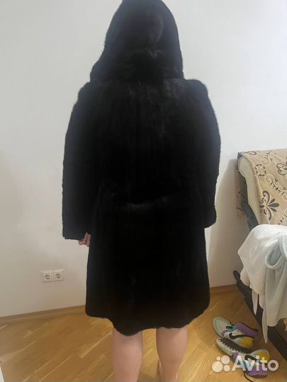 Шуба норковая 48 50 бу