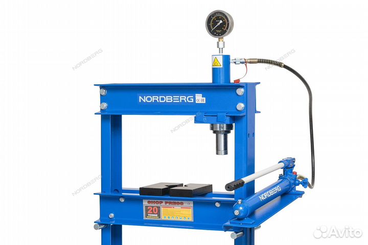 Пресс гидравлический 20 тонн Nordberg