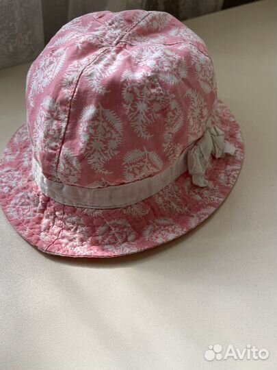 Бейсболка и панама для девочки