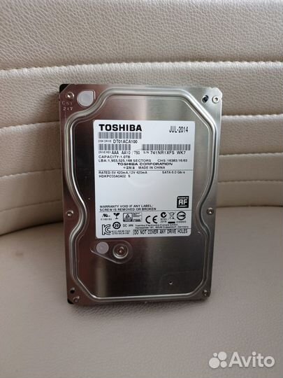Жесткий диск на 1 терабайт
