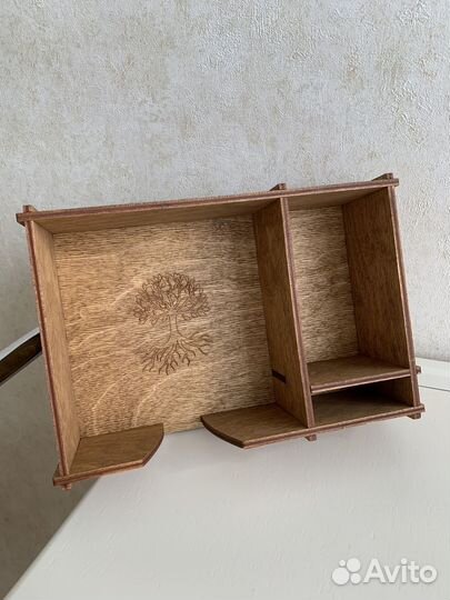 Салфетница деревянная