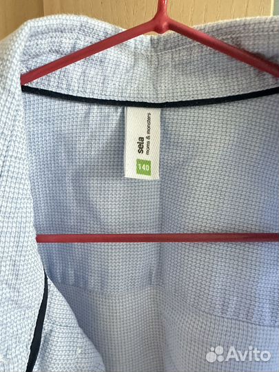 Рубашка для мальчика 140