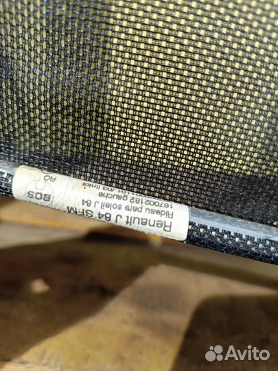 Шторка двери задняя левая Renault Grand Scenic 2