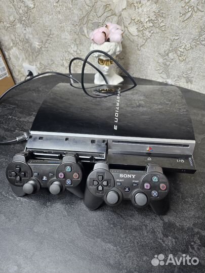 Sony playstation 3 прошитая два геймпада