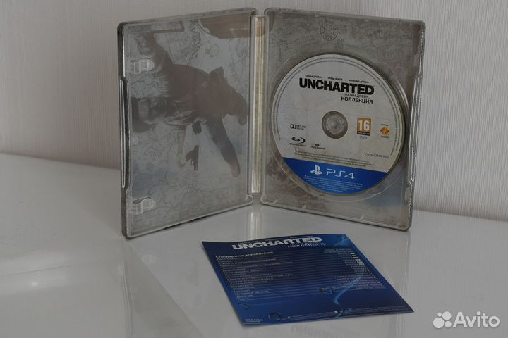 Редкие игры ps4 uncharted last of us steelbook