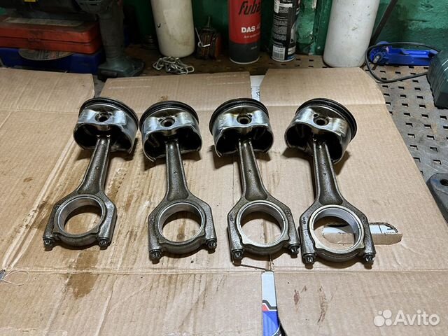 Шатуны поршни bmw n46 b20