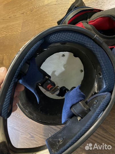 Шлем мото эндуро кросс