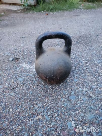 Гиря 24 кг СССР