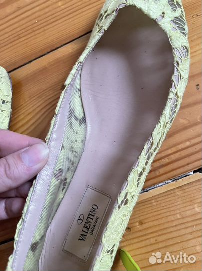 Эспадрильи балетки Valentino