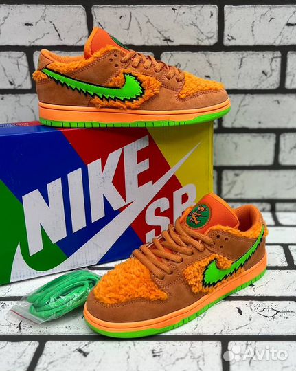 Кроссовки Nike SB Dunk Low Grateful Dead Orange