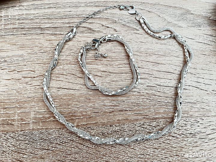 Бижутерия, колье, браслет