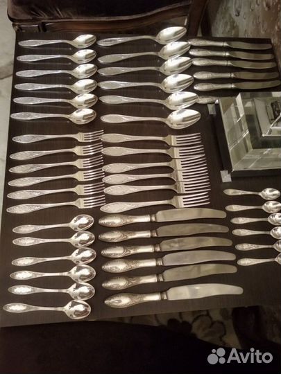 Полный набор Пламя мельхиор