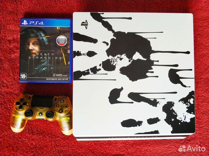PS4 PRO 1Tb лимитированная Death Stranding