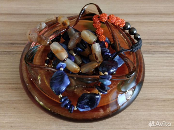 Пепельница СССР ваза цветное стекло карамель