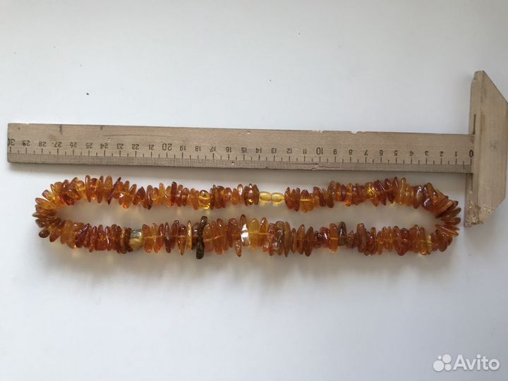 Бусы из янтаря