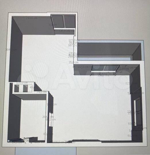 1-к. квартира, 36,2 м², 12/19 эт.