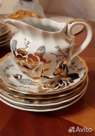 Чайный сервиз вербилки СССР