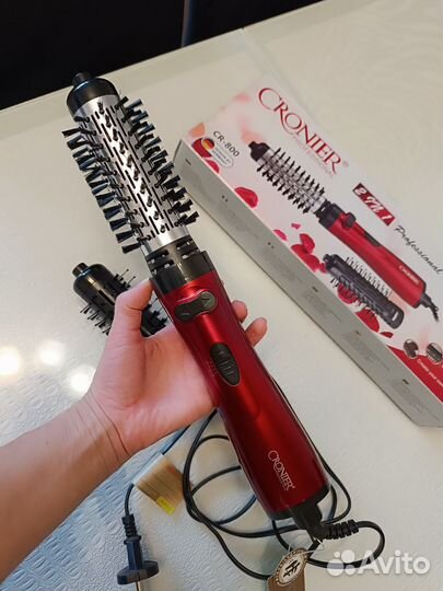 Фен щетка вращающаяся новый