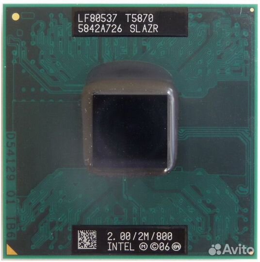 Процессор Intel Core 2 Duo T5870