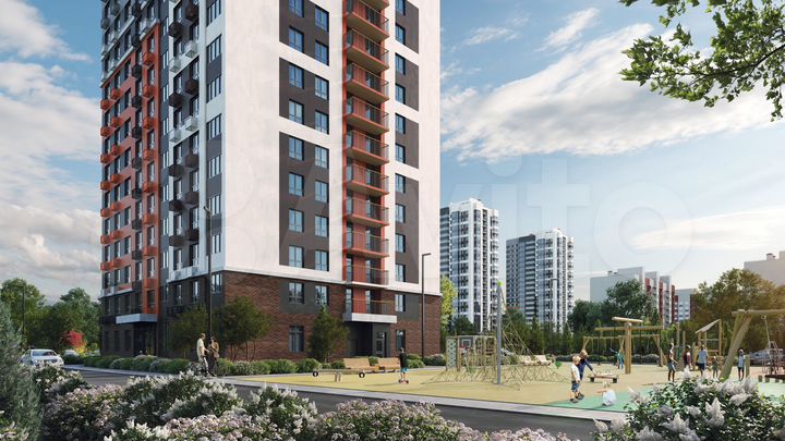 2-к. квартира, 49,6 м², 6/21 эт.