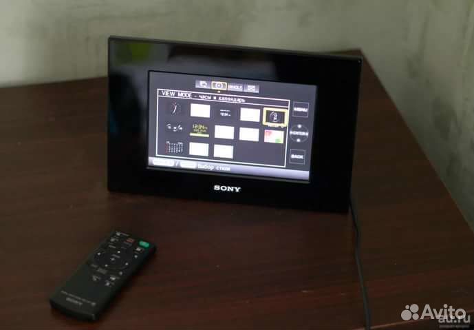Фоторамка цифровая sony dpf-a73 N50 17см экран
