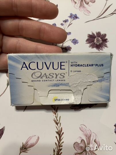 Линзы контактные acuvue
