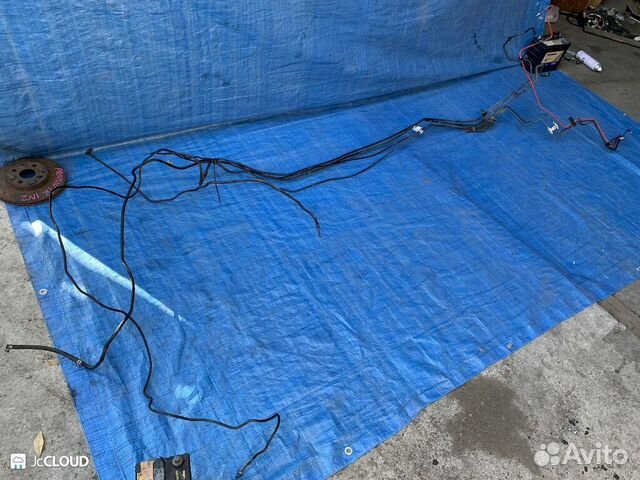 Трубка тормозная на toyota camry AVV50 2arfxe